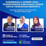 RAKERNAS II APSPBI dihadiri Ketua LAMDIK